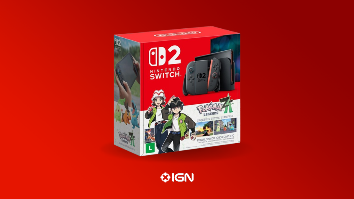 Switch 2 com Pokémon Z-A tem R$150 de desconto na Amazon