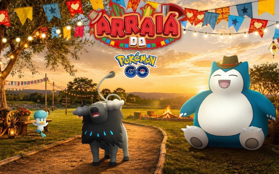 Arraiá do Pokémon GO traz Tauros Aquático de Paldea exclusivo em junho