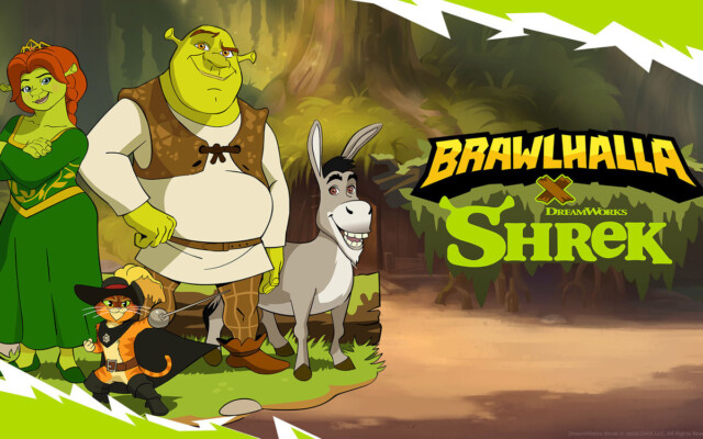Brawlhalla ganha crossover com Shrek, Fiona e Gato de Botas